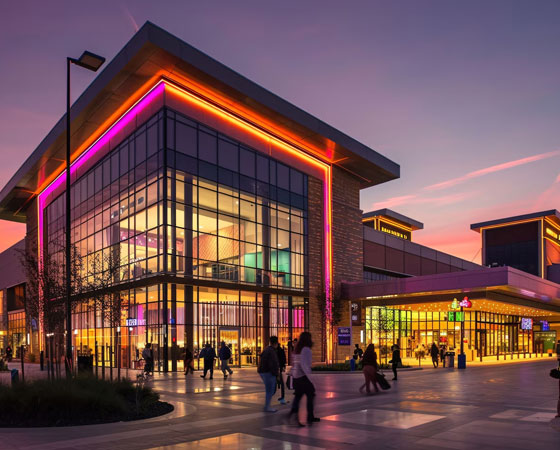 Shopping centres
